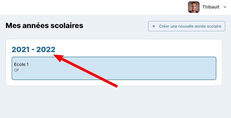 Aller sur année scolaire